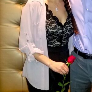 Express Lace Top Jumpsuit